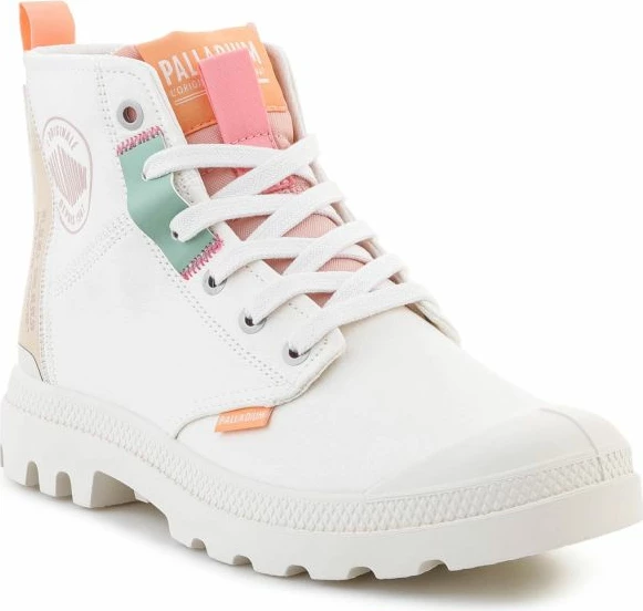 Atlete për femra Palladium Pampa Hi Urban Layer 94668-161, krem të bardha