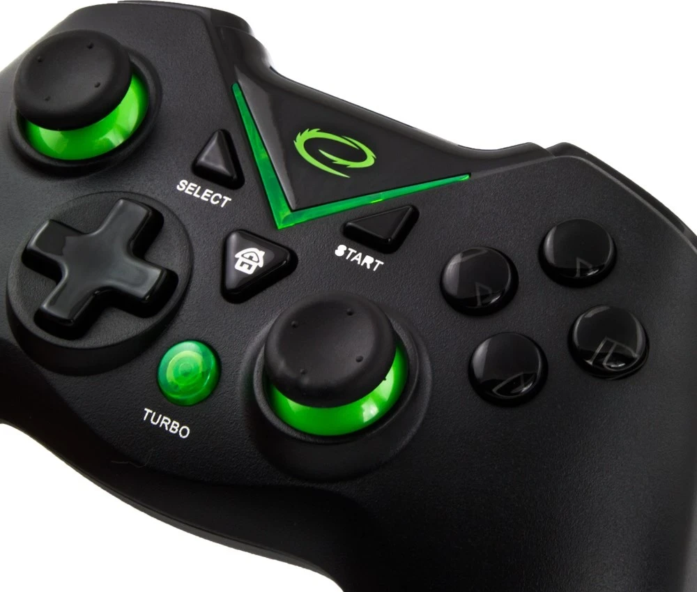 Kontroller Gaming Esperanza EGG112K për PS3, Xbox One, PC, i zi