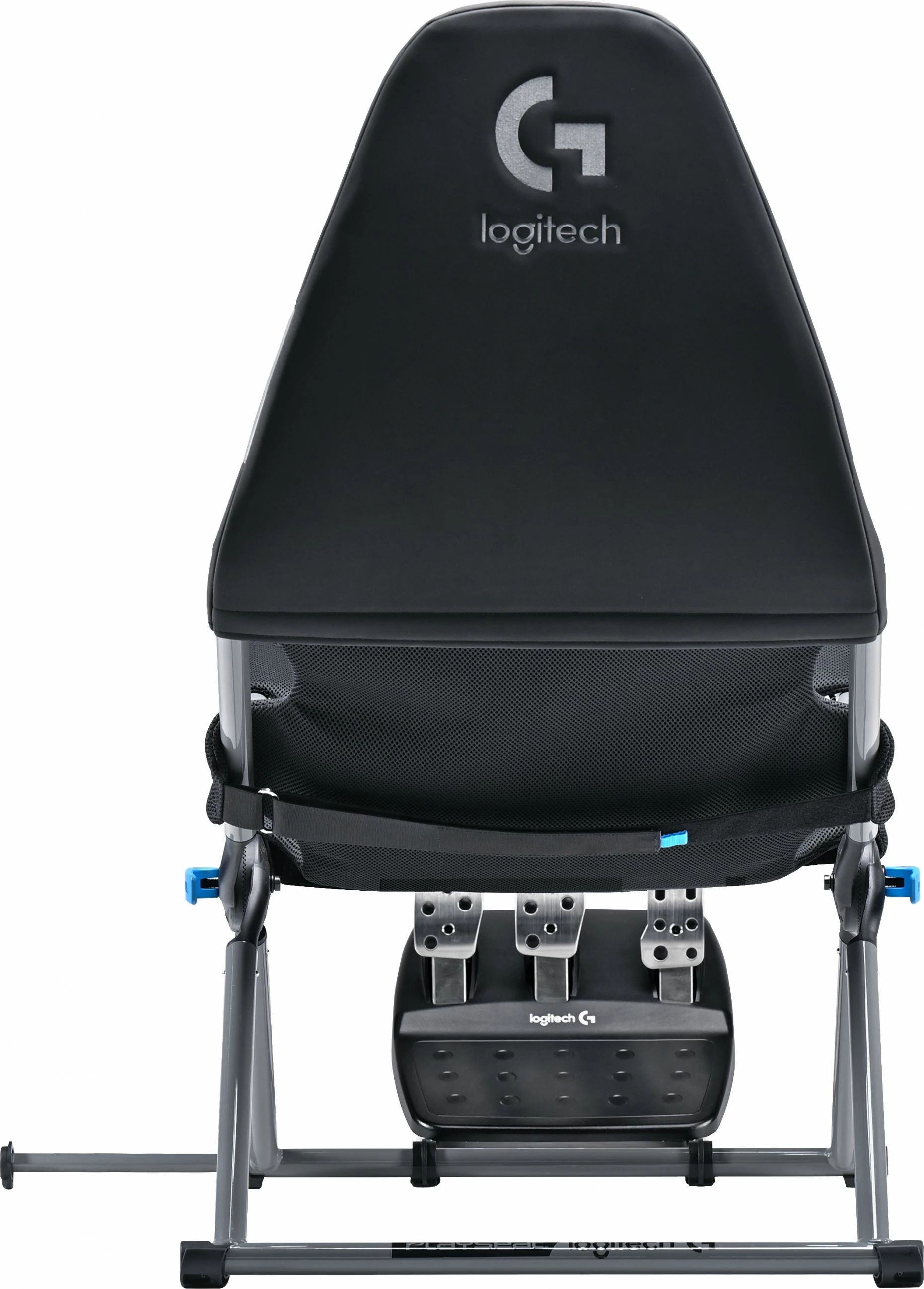 Karrige lojërash Playseat Challenge X Logitech G Edition, për konzolë, ngjyrë e zezë dhe gri