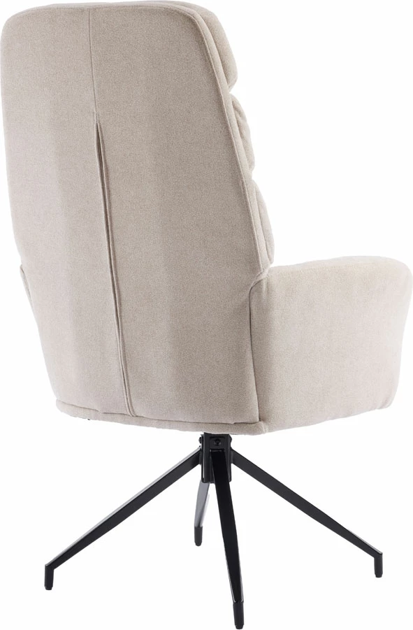 Karrige zyre rrotulluese GIRAR, bezhë, 70x69.5x113 cm