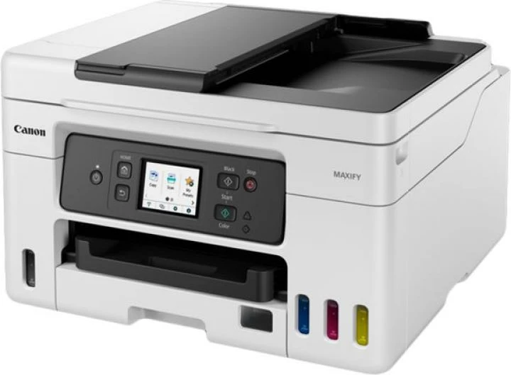 Printer multifunksional, Canon, MAXIFY GX4050 (5779C006), Inkjet MegaTank A4, 1200 dpi, ADF, LAN & Wi‑Fi, i bardhë