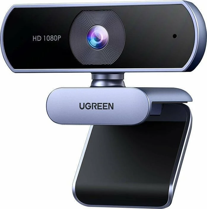 Webcam Ugreen CM678 (15728) Full HD 1080p USB, 85°, mikrofon stereo, argjendtë