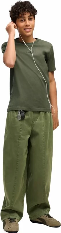 Maicë për fëmijë Puma ESS Small No. 1 Logo Centered Tee 692975-86, khaki [Madhësia: 152 cm]