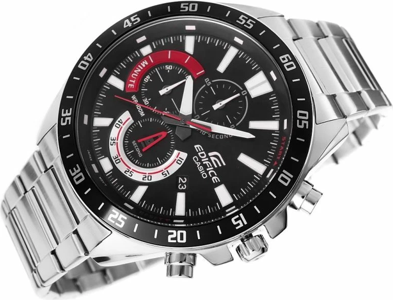 Orë dore për meshkuj CASIO Edifice EFV-620D-1A4VUEF, argjend