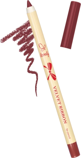Laps për buzë Lovely Velvet Ribbon Lip Contour 01 për femra, 1g