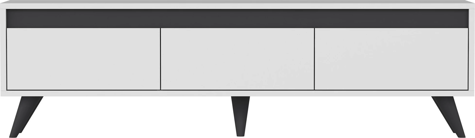 Komodë TV Hanah Home, Century, e bardhë