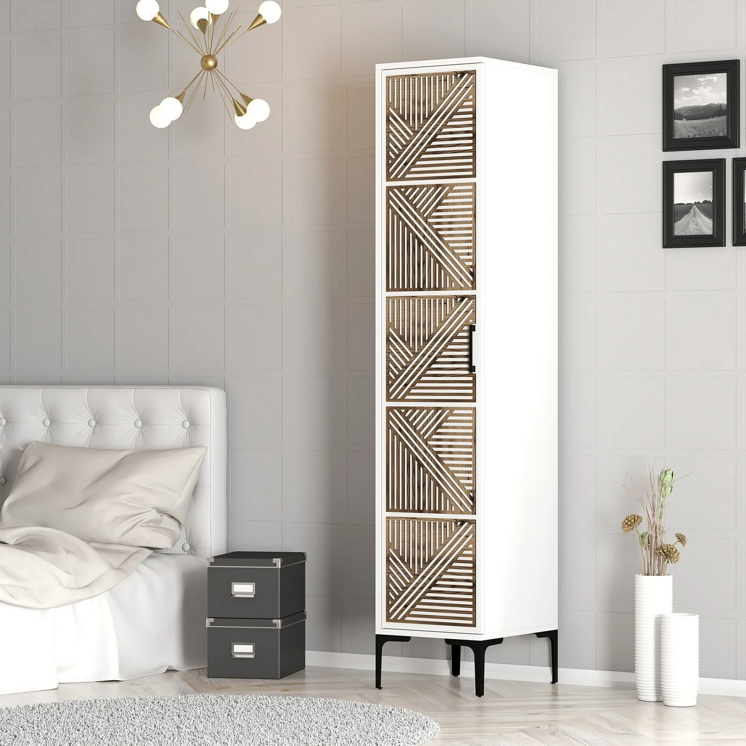 Dollap Hanah Home, Kumsal P, i bardhë