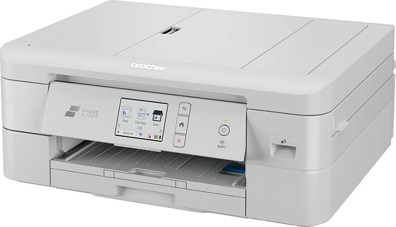 Printer multifunksional Brother DCP-J1800DW, Inkjet, Print & Cut, A4/A5, Wi‑Fi, Duplex, i bardhë