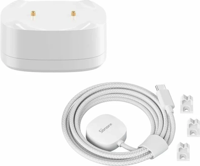 Sensor rrjedhje uji SONOFF SNZB-05P Zigbee 3.0 IP67 me kabllo e bashkangjitun, i bardhë