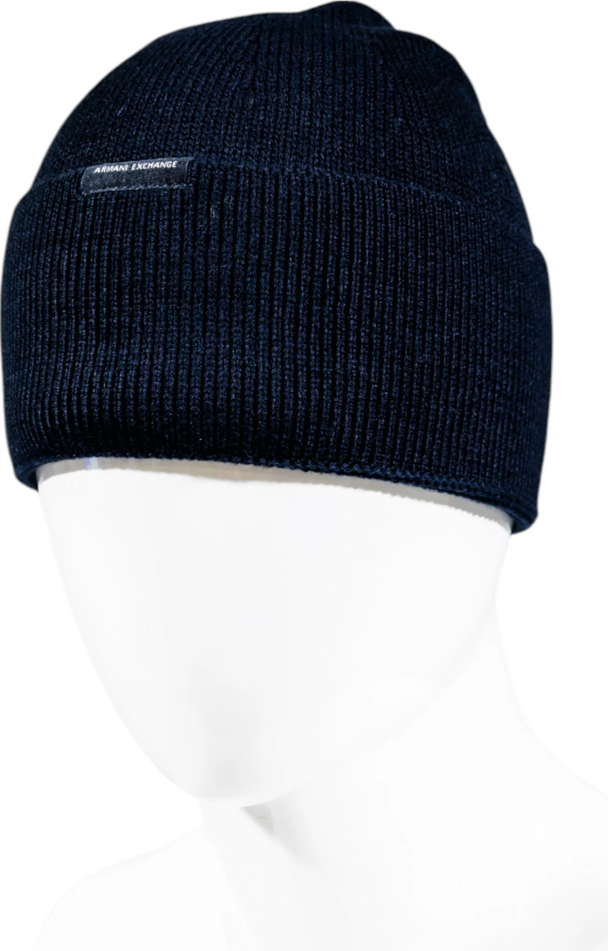 Kapelë beanie për meshkuj Armani Exchange XM001534 AF14008, blu e errët