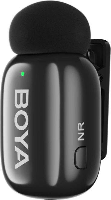 Sistem mikrofonash wireless BOYA Mini 2-01 2.4GHz 48kHz/24-bit 2x transmitter + 2x receiver USB-C/Lightning, i zi