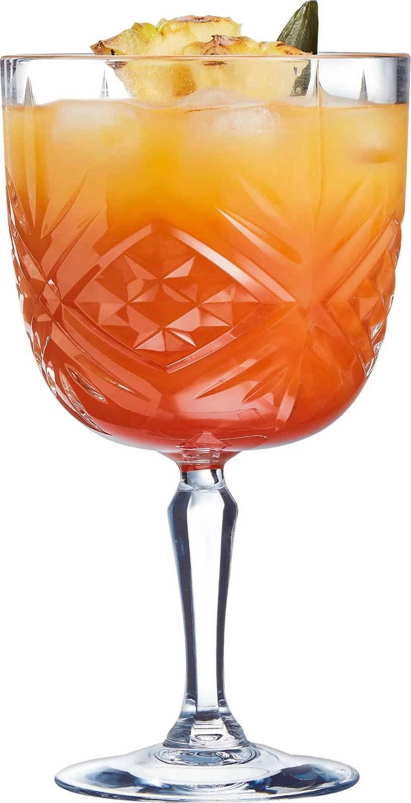 Gotë gin me këmbë Arcoroc Broadway 580 ml transparente, set 6 copë