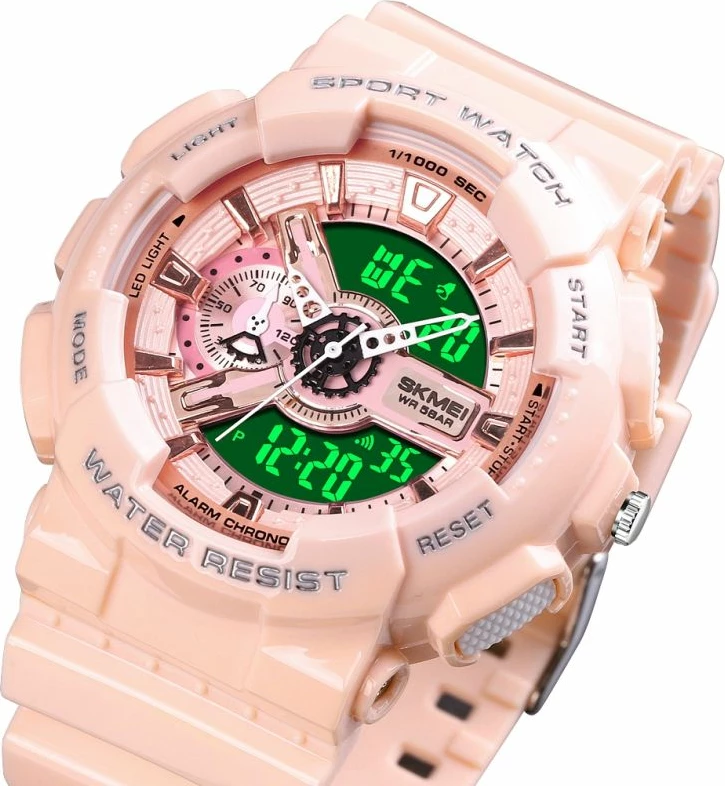 Orë dore për femra Skmei, rozë