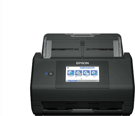 Skaner dokumentesh Epson WorkForce ES-580W, A4, duplex, Wi-Fi, ADF 200 fletë, 35 ppm, i zi