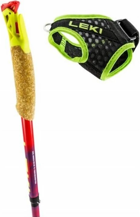 Shkopinj trail running Leki TRL Ultratrail FX One 120cm, të kuq