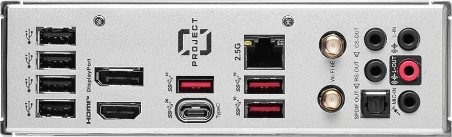 Pllakë amë MSI B760M PROJECT ZERO, Micro ATX, 4x DDR5, Wi‑Fi 6E, Bluetooth