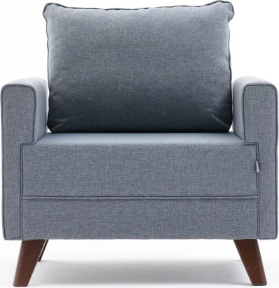 Karrige një vendëshe Atelier del Sofa, Bella Soft, ngjyrë kaltër
