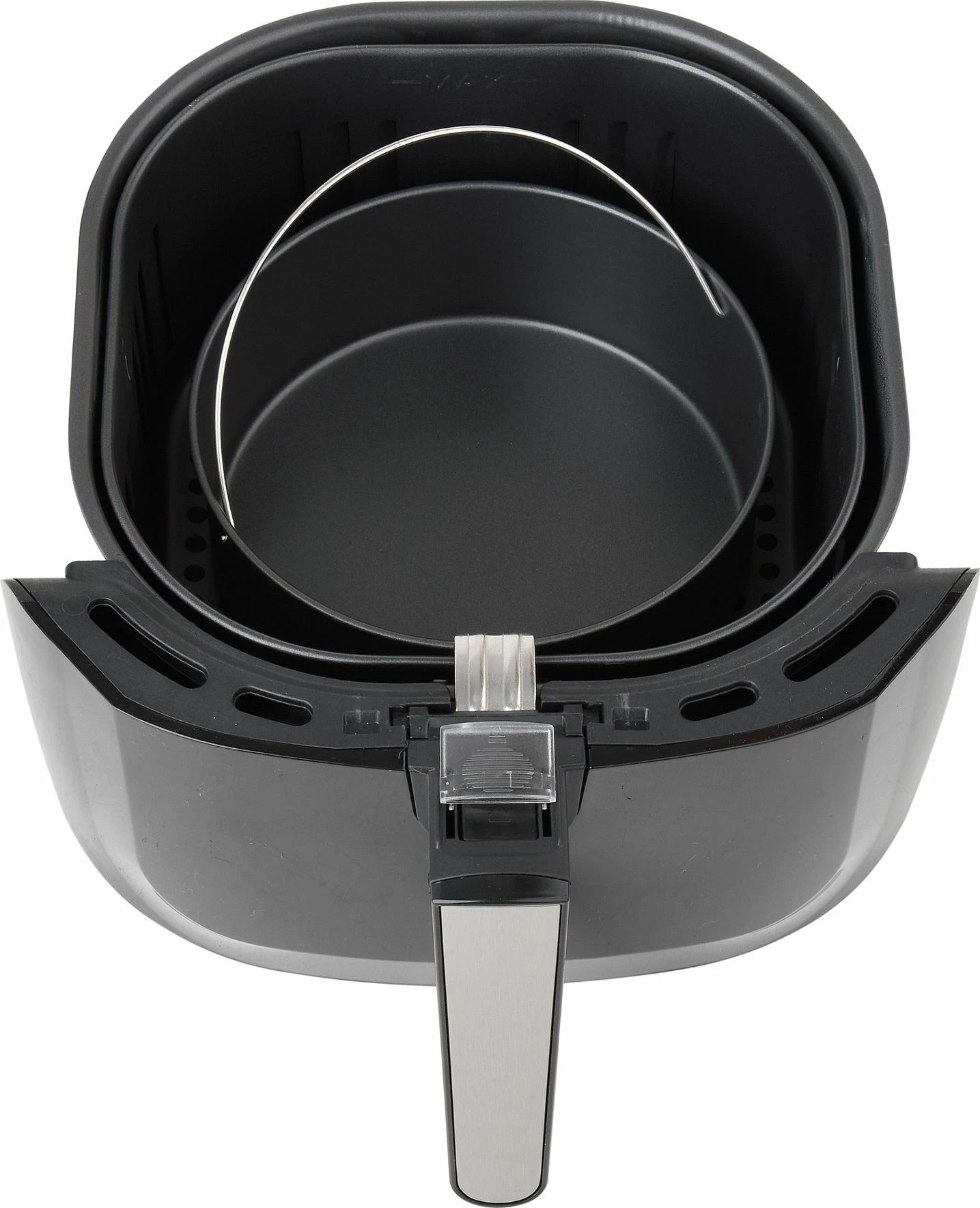 Fritozë pa vaj Lund T67574, 5.2L 1800W LED, e zezë, set me aksesorë