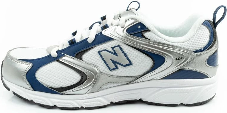 Atlete meshkuj New Balance 408, të bardha/argjendi