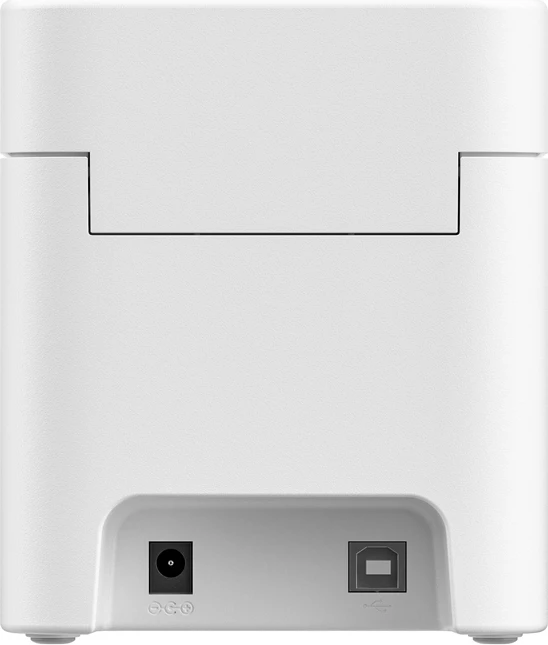 Printer etiketash portativ, NIIMBOT K2, Bluetooth, gjerësi 20–60 mm, rrotull Ø110 mm deri 1300 etiketa, USB-B, i bardhë
