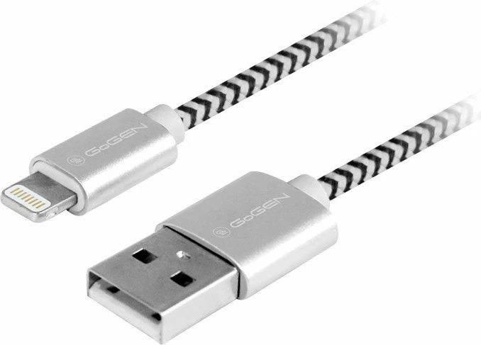 Kabllo USB GoGEN cable USB/Lightning, braided, 3m, braided