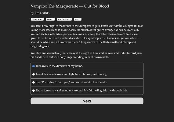 Vampire: The Masquerade - Out for Blood EN Global