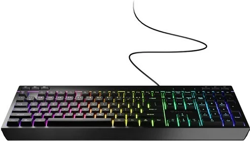 Tastierë gaming Genesis Rhod 530 RGB, me drita RGB, me kabllo, QWERTY, numpad, e zezë