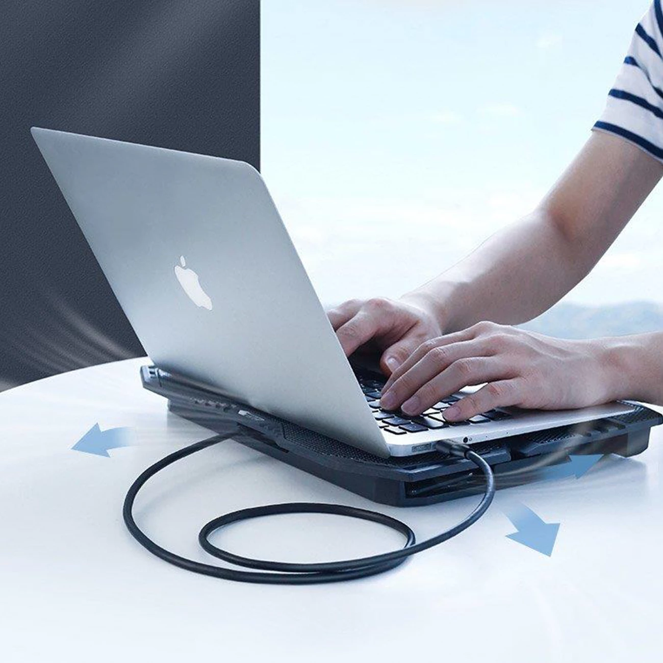 Kabllo USB-A 3.0 Ugreen US128 10371, 2m, e zezë