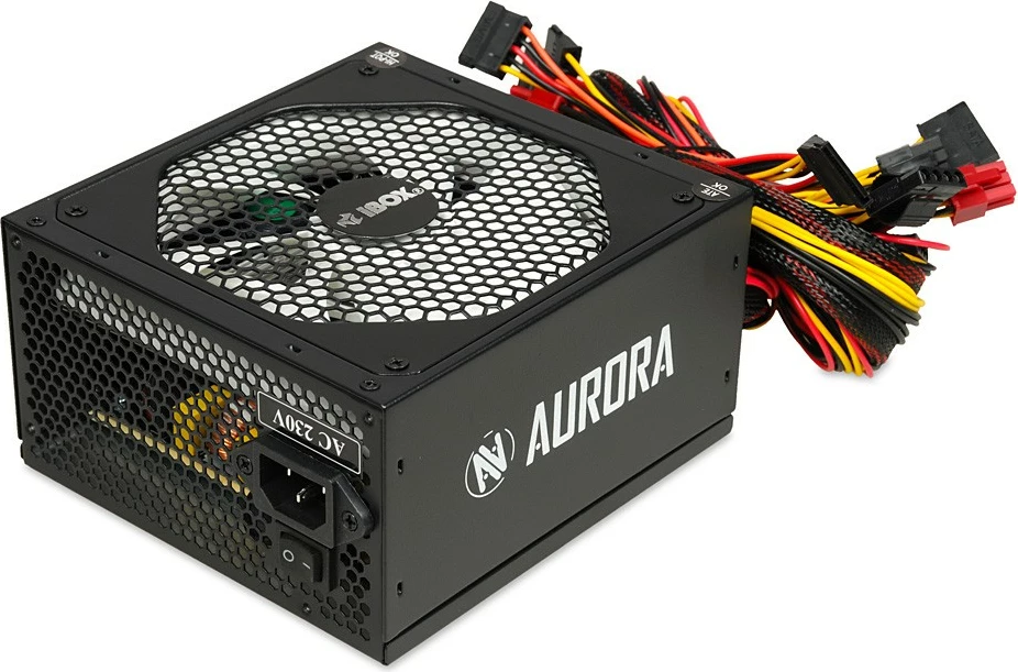 Kasë furnizimi iBOX Aurora 700W, Gaming, 14 cm fan, e zezë