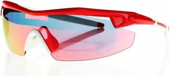 Syze dielli Goggle, unisex, kuqe/bardhë