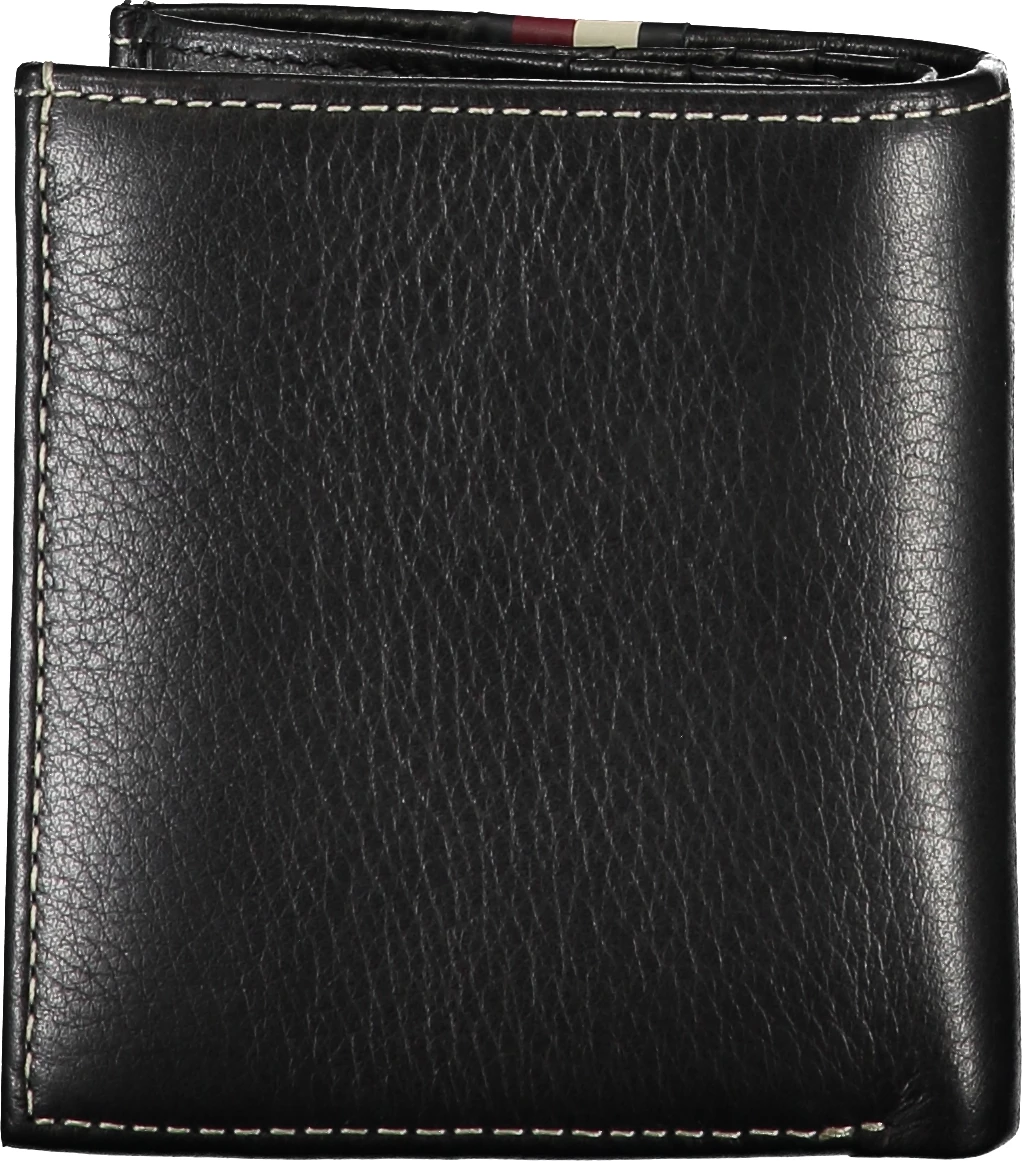 Portofol për meshkuj TOMMY HILFIGER, i zi