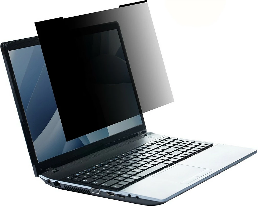 Filtër privatësie magnetik për ekran laptopi Mobilis 016434, 14.1", 16:10, anti-blue, i zi/transparent