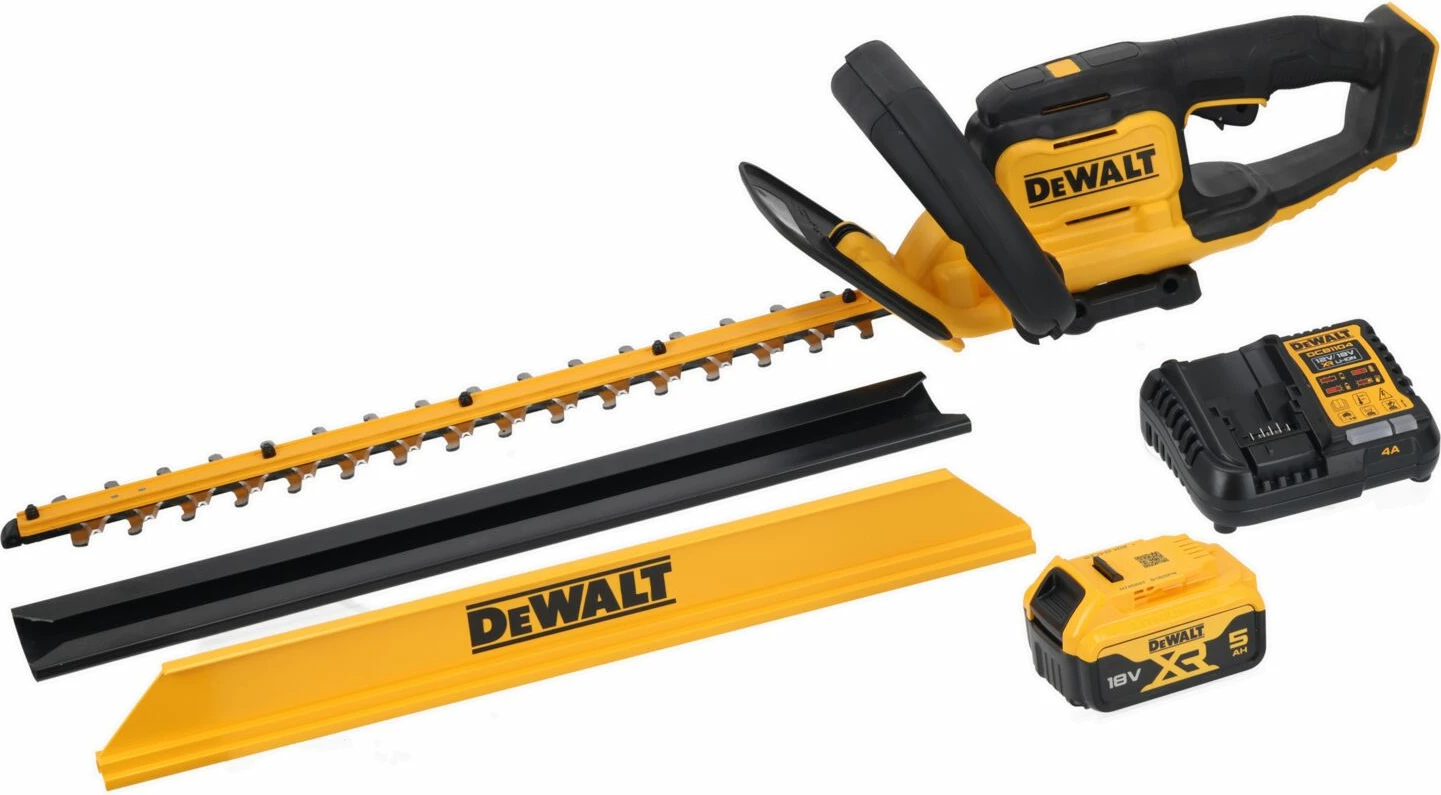 Trimer për gardh Dewalt DCMHT564P1 18V 55cm 25mm, 1x 5Ah + karikues