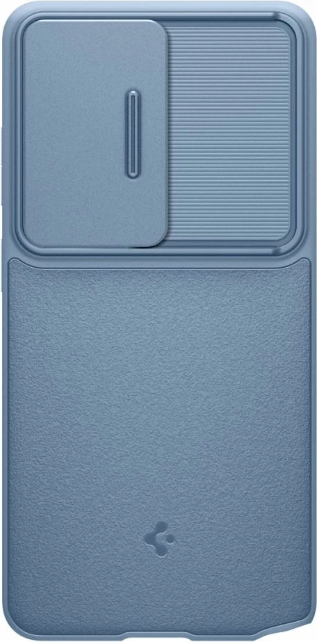 Mbështjellës Spigen Optik Armor për Samsung Galaxy S26 Ultra, me mbulesë rrëshqitëse për kamerë, Blu, 1 copë