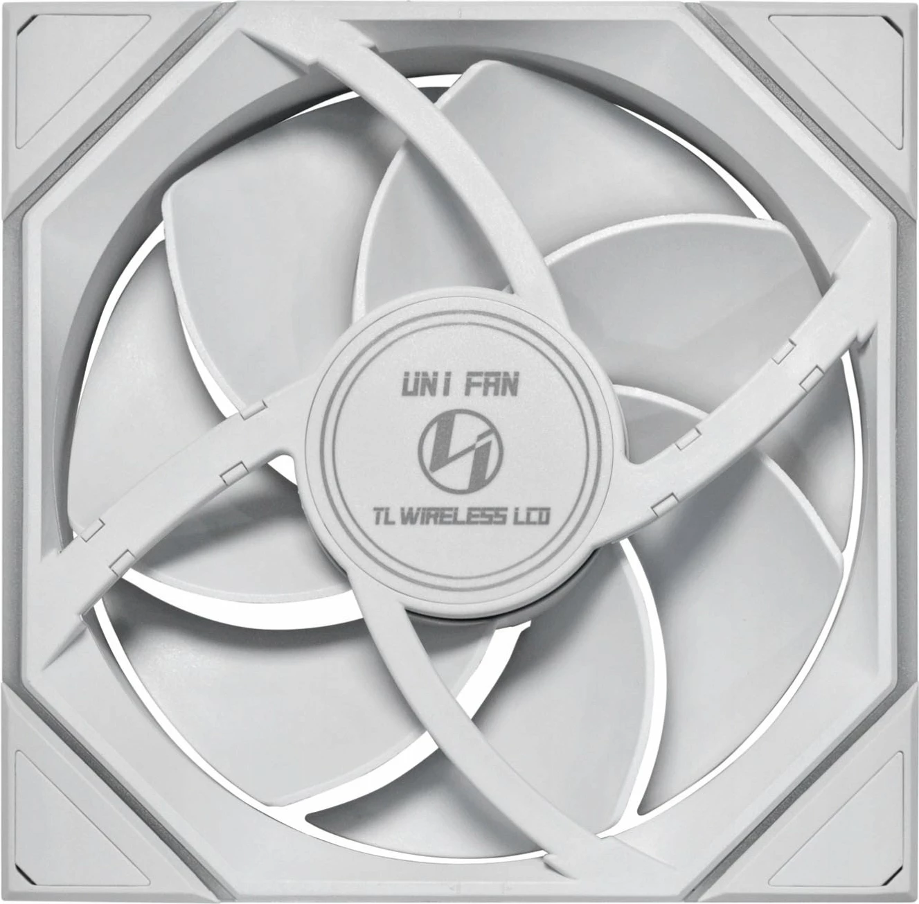 Ventilator PC Lian Li UNI FAN TL Wireless LCD 140mm Reverse Blade ARGB PWM 4-pin, i bardhë, 1 copë (14RTLLCD1W1W)