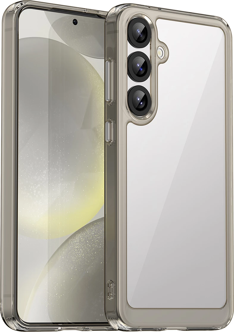 Mbështjellës Hurtel Outer Space Case për Samsung Galaxy S25+, transparent black