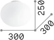   Ndriçues tavanor Cotton pl1 d30