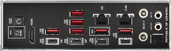 Pllakë amë ASUS ROG Crosshair X870E Hero, ATX, Socket AM5, DDR5, AMD X870E, e zezë