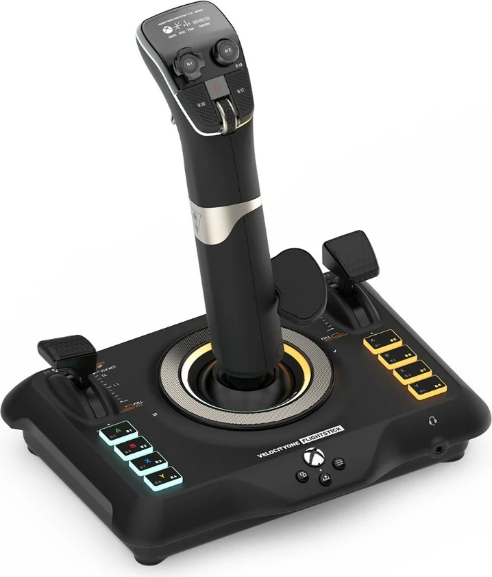 Flightstick Turtle Beach VelocityOne, për PC & Xbox, 27 butona programues, USB-C, i zi