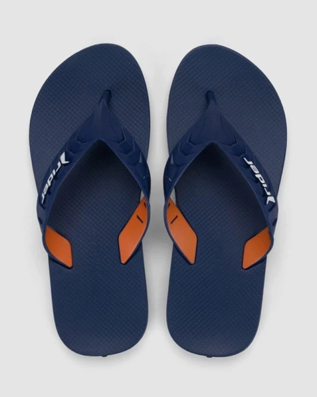 Papuqe për meshkuj Rider, blu e errët