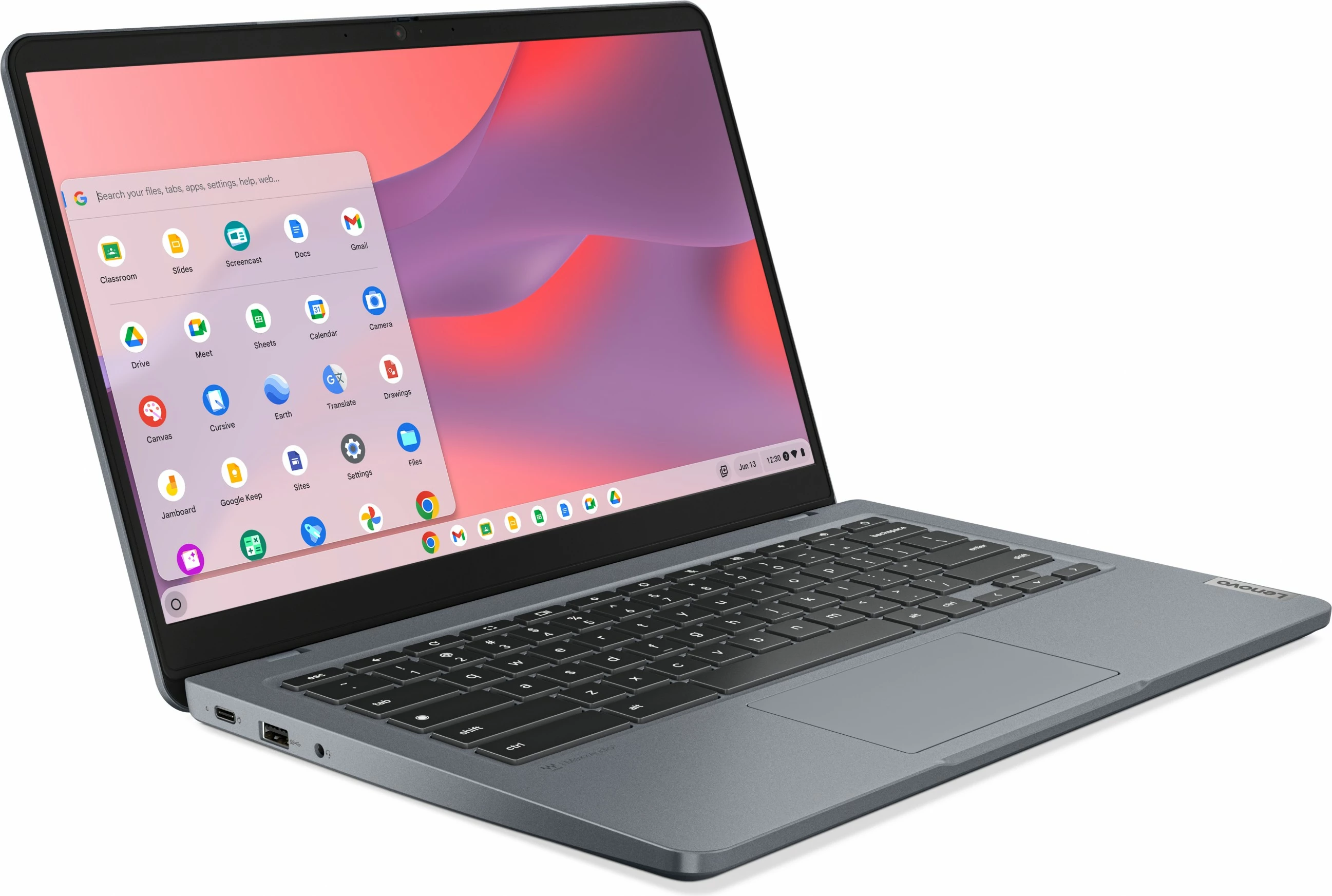 Kompjuter Lenovo 14e Chromebook G3, Core i3 N305, 8GB, 128GB eMMC, gri