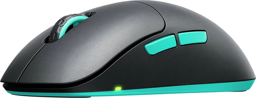 Maus Cherry XTRFY M8, Ambidextrous, Optical, RF Wireless + USB Type-C, 26000 DPI, Ngjyrë e zezë