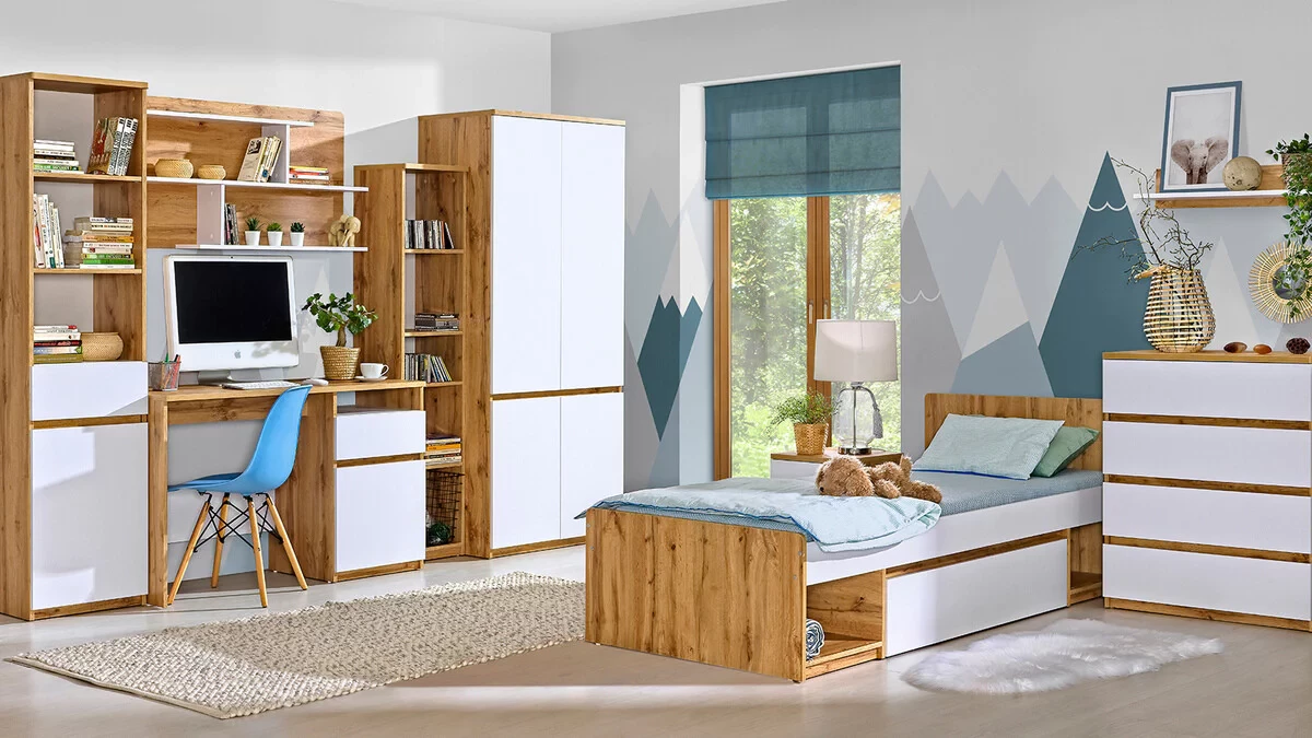 Dollap për libra Bela 