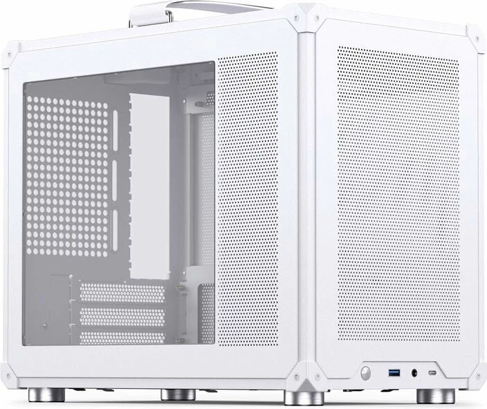 Kasë Jonsbo C6 MAX C6MAXWHITE, Micro-ATX/ITX, USB-C, e bardhë