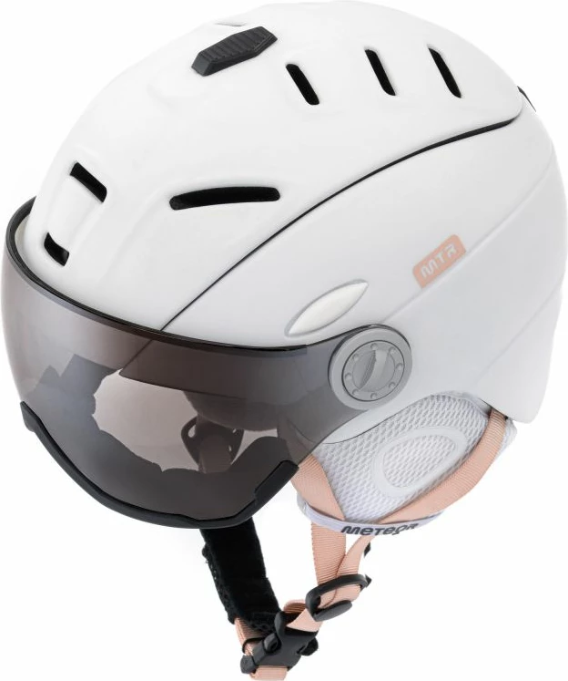 Helmetë skijimi Meteor Holo XL, e bardhë [Madhësia: Standarde]