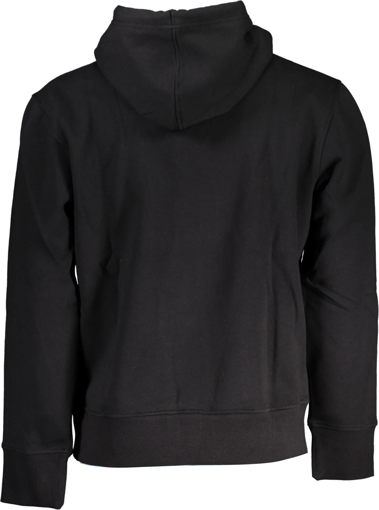 Duks me kapuç Calvin Klein për meshkuj, të zezë