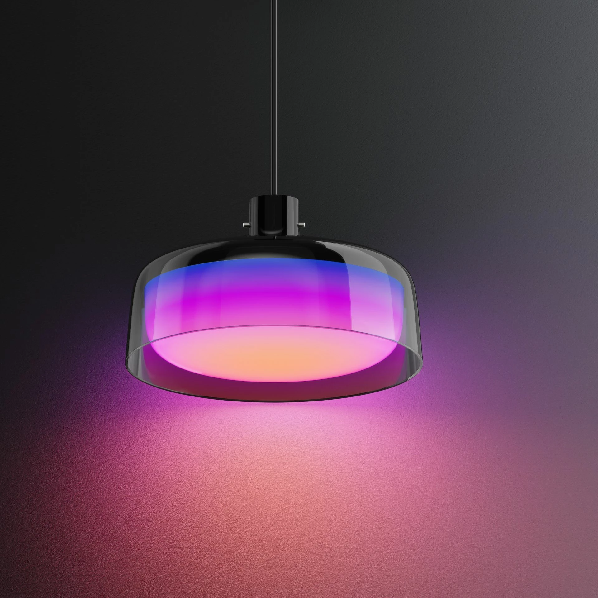 Llambë varëse smart Govee RGBICWW, RGBIC 360°, 2700-6500K, CRI95, e zezë