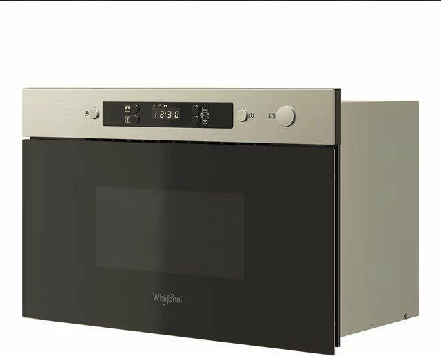 Furrë me mikrovalë e integrume Whirlpool MBNA900X 22 L, 750 W, me grill 700 W, e zezë