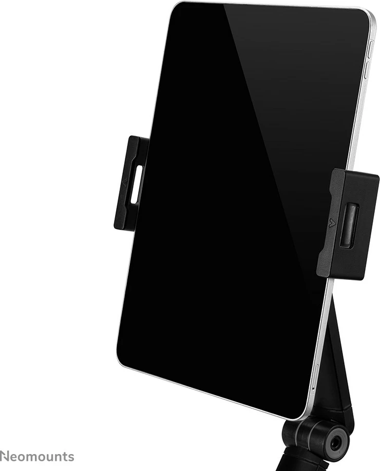 Mbajtës tavoline tabletë Newstar Neomounts, 3 pika rrotullimi, 4.7-12.9 inç, kapëse, e zezë