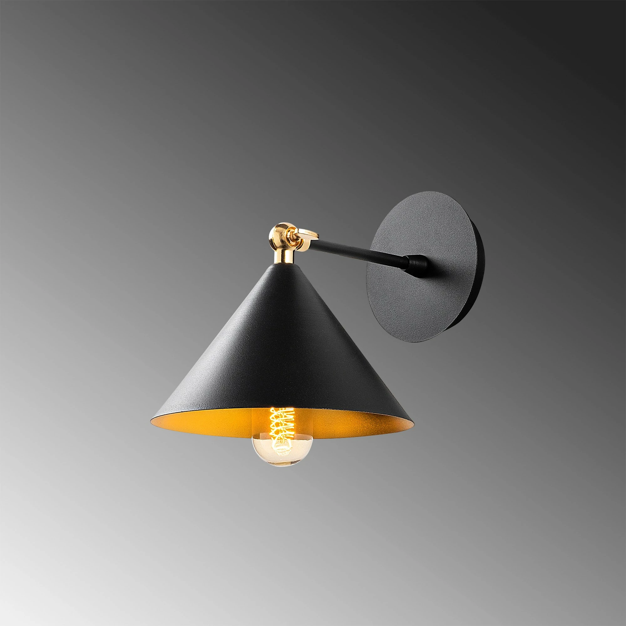 Llambë muri Opviq, Berceste, e zezë, 185BLACK-A